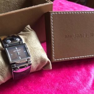 Three Michael Kors Lot!!! 2 Watches & Belt Buckle